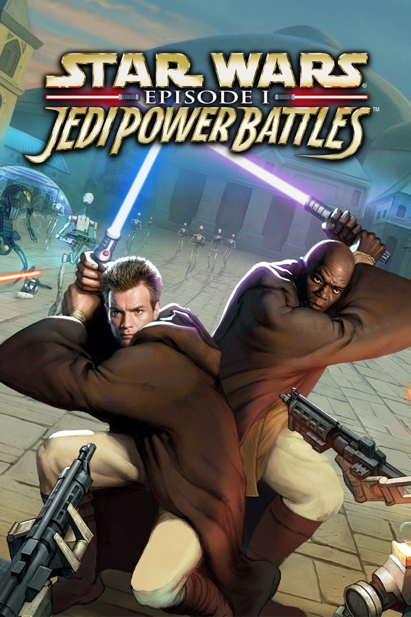 Обложка Episode I Jedi Power Battles для PlayStation 4