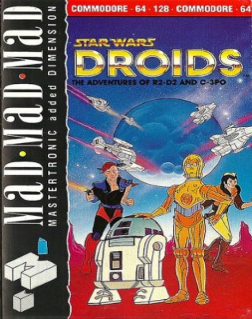 Обложка Droids для Commodore 64