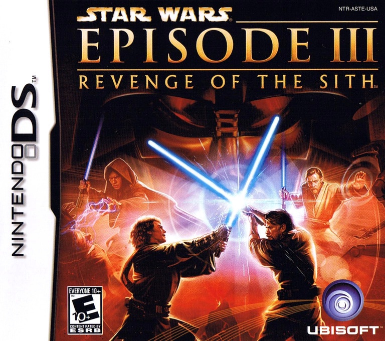 Обложка Episode III Revenge of the Sith для Nintendo DS