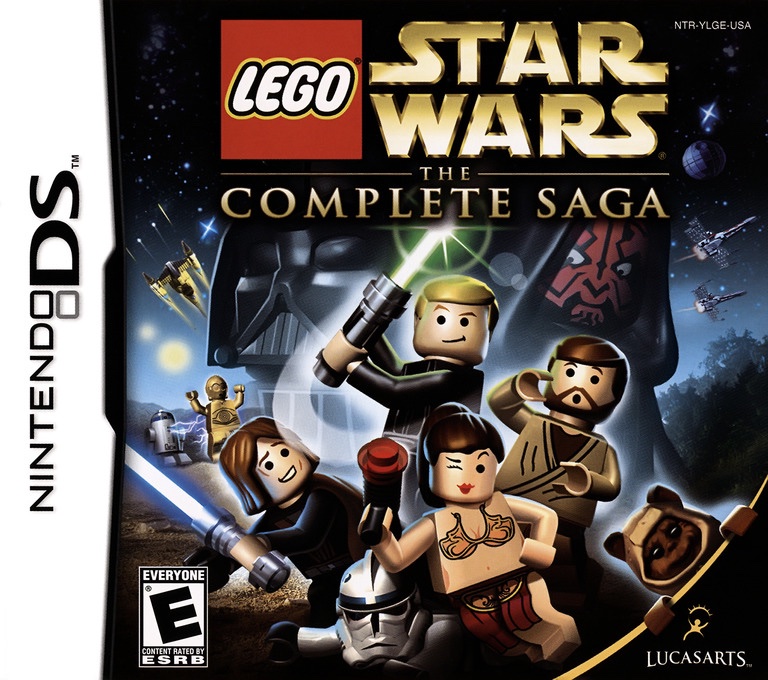 Обложка LEGO Star Wars: The Complete Saga для Nintendo DS