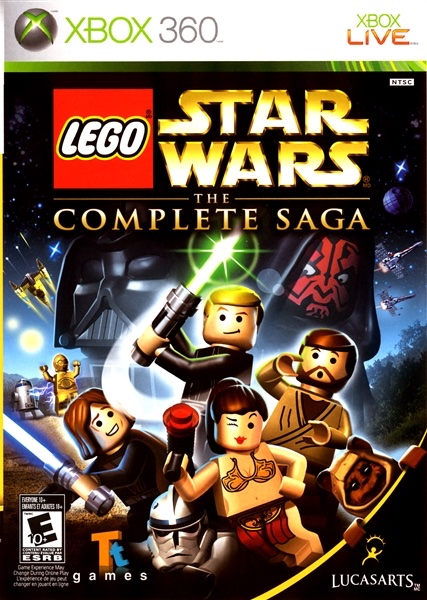 Обложка LEGO Star Wars: The Complete Saga для Xbox 360