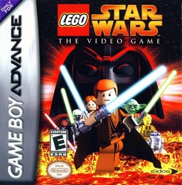 Обложка LEGO Star Wars: The Video Game для Game Boy Advance