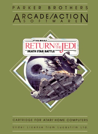 Обложка Return of the Jedi: Death Star Battle для Atari 8-bit