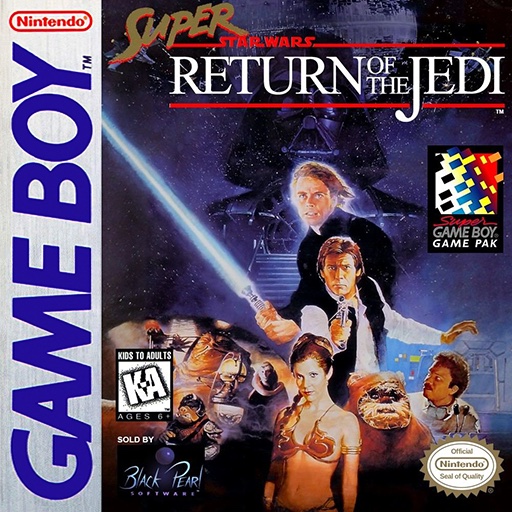Обложка Super Star Wars: Return of the Jedi для Game Boy