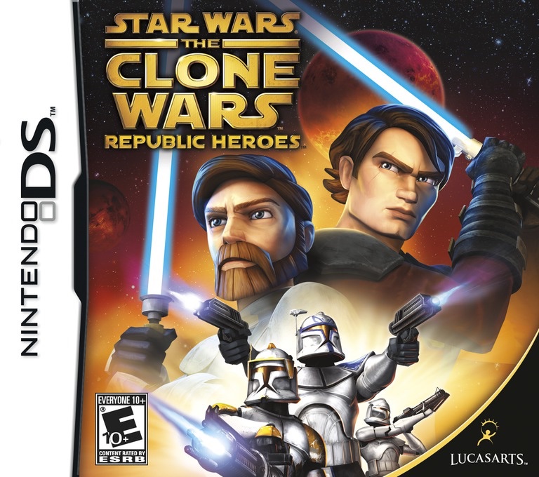Обложка The Clone Wars: Republic Heroes для Nintendo DS