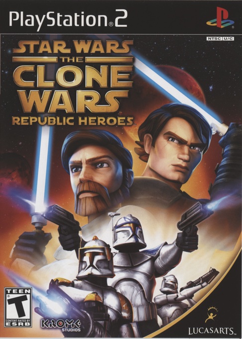 Обложка The Clone Wars: Republic Heroes для PlayStation 2