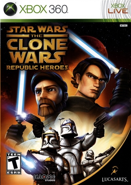 Обложка The Clone Wars: Republic Heroes для Xbox 360