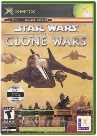 Обложка The Clone Wars для Xbox