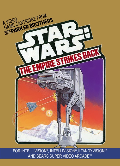 Обложка The Empire Strikes Back (1982) для Intellivision