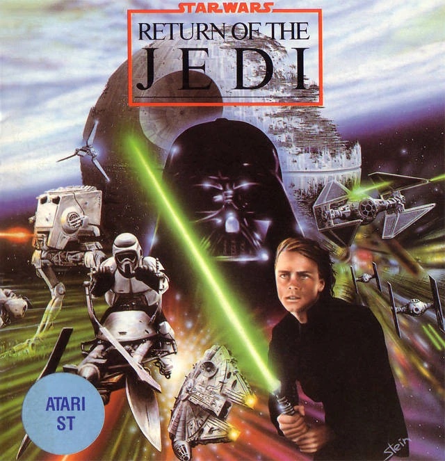 Обложка Return of the Jedi (arcade game) для Atari ST