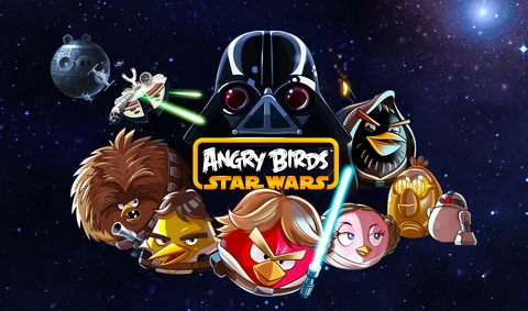 Обложка игры «Angry Birds Star Wars»