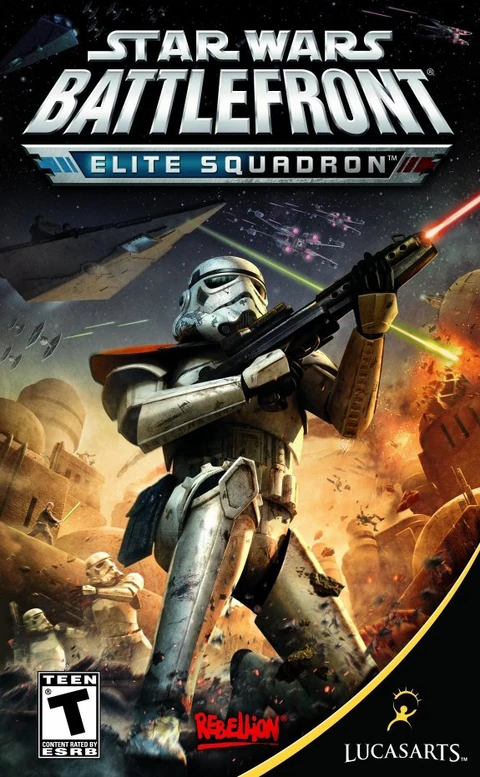 Обложка игры «Battlefront: Elite Squadron»
