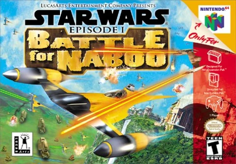 Обложка игры «Episode I: Battle for Naboo»