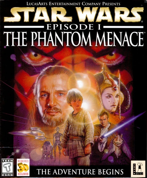 Обложка игры «Episode I The Phantom Menace»
