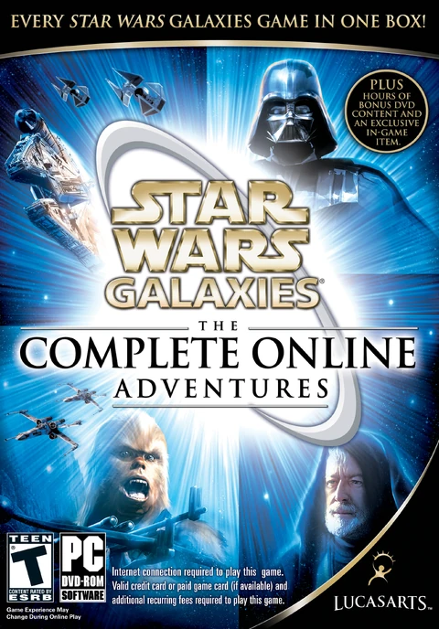 Обложка игры «Galaxies: The Complete Online Adventures»