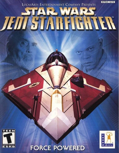 Обложка игры «Jedi Starfighter»