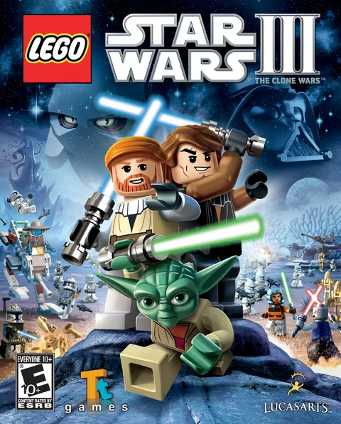 Обложка игры «LEGO Star Wars III: The Clone Wars»