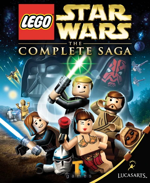 Обложка игры «LEGO Star Wars: The Complete Saga»