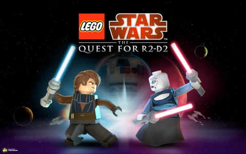 Обложка игры «LEGO Star Wars: The Quest for R2-D2»
