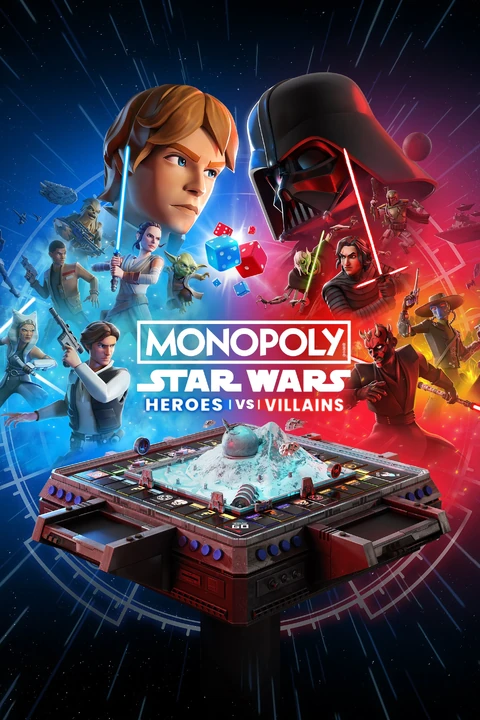 Обложка игры «Monopoly: Star Wars Heroes vs. Villains»