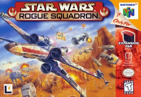 Обложка игры «Rogue Squadron»