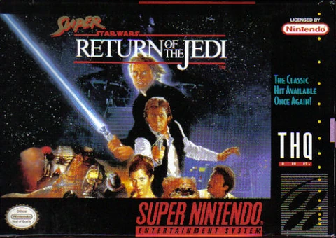 Обложка игры «Super Star Wars: Return of the Jedi»