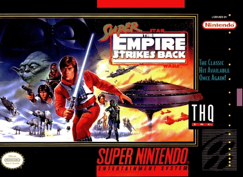 Обложка игры «Super Star Wars: The Empire Strikes Back»