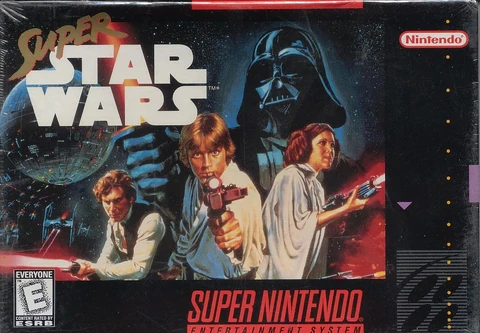 Обложка игры «Super Star Wars»