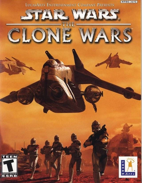 Обложка игры «The Clone Wars»