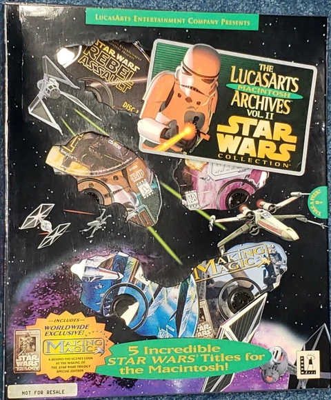 Обложка игры «The LucasArts Macintosh Archives Vol. II: Star Wars Collection»