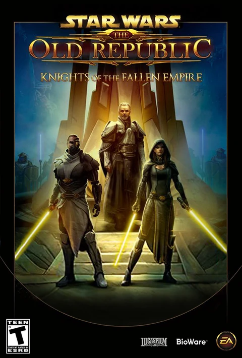 Обложка игры «The Old Republic: Knights of the Fallen Empire»