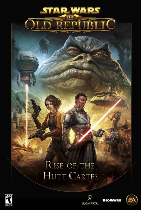 Обложка игры «The Old Republic: Rise of the Hutt Cartel»