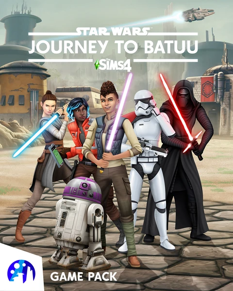 Обложка игры «The Sims 4 Star Wars: Journey to Batuu»