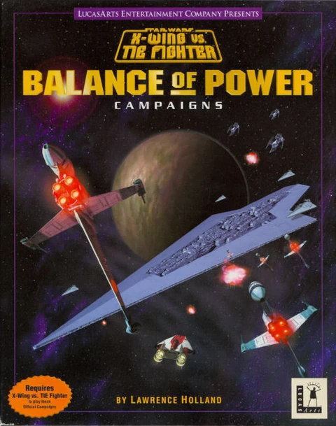 Обложка игры «X-Wing vs. TIE Fighter: Balance of Power»