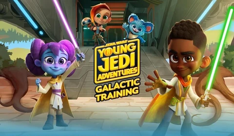 Обложка игры «Young Jedi Adventures: Galactic Training»