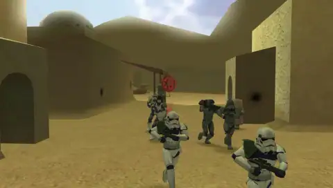 Скриншот игры Star Wars Battlefront: Renegade Squadron (2007), кадр 2