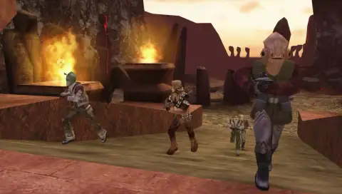 Скриншот игры Star Wars Battlefront: Renegade Squadron (2007), кадр 3
