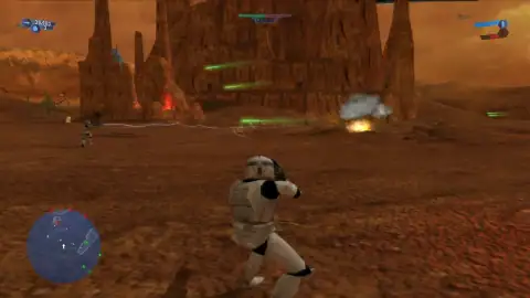 Скриншот игры Star Wars: Battlefront (PC, 2004), кадр 4