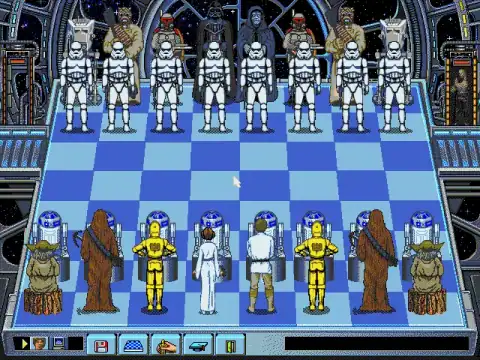 Скриншот игры Star Wars Chess (1993), кадр 2