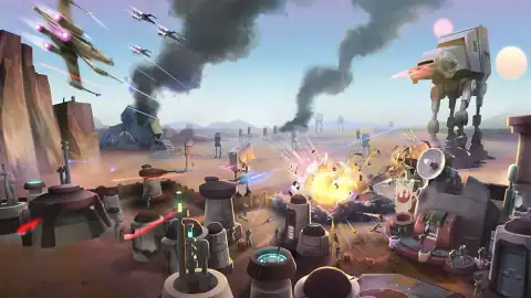 Скриншот игры Star Wars: Commander (2014), кадр 2