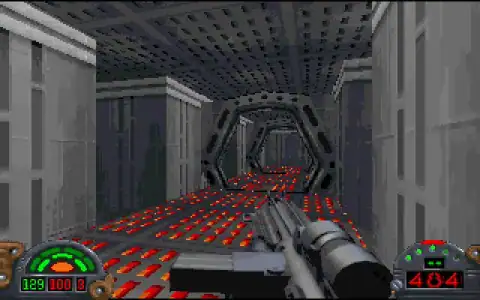Скриншот игры Star Wars: Dark Forces (PC, 1995), кадр 1