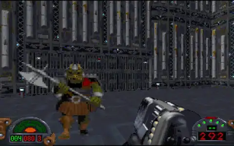 Скриншот игры Star Wars: Dark Forces (PC, 1995), кадр 2