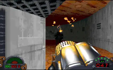 Скриншот игры Star Wars: Dark Forces (PC, 1995), кадр 3