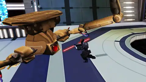 Скриншот игры Star Wars: Episode I Jedi Power Battles (PC, 2000), кадр 4