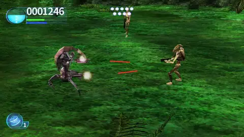 Скриншот игры Star Wars: Episode I Jedi Power Battles (PC, 2000), кадр 5