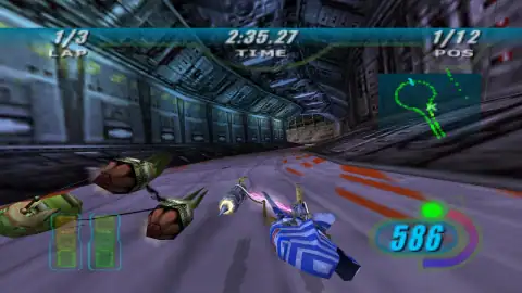 Скриншот игры Star Wars: Episode I Racer (PC, 1999), кадр 4