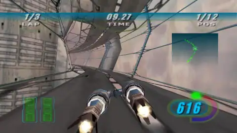 Скриншот игры Star Wars: Episode I Racer (PC, 1999), кадр 6