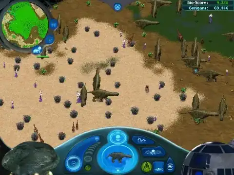 Скриншот игры Star Wars Episode I: The Gungan Frontier (1999), кадр 3