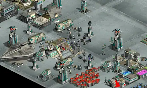 Скриншот игры Star Wars: Galactic Battlegrounds: Clone Campaigns (2002), кадр 2
