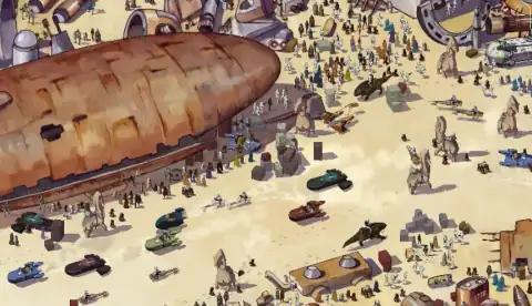 Скриншот игры Star Wars Galactic Spy (2012), кадр 2